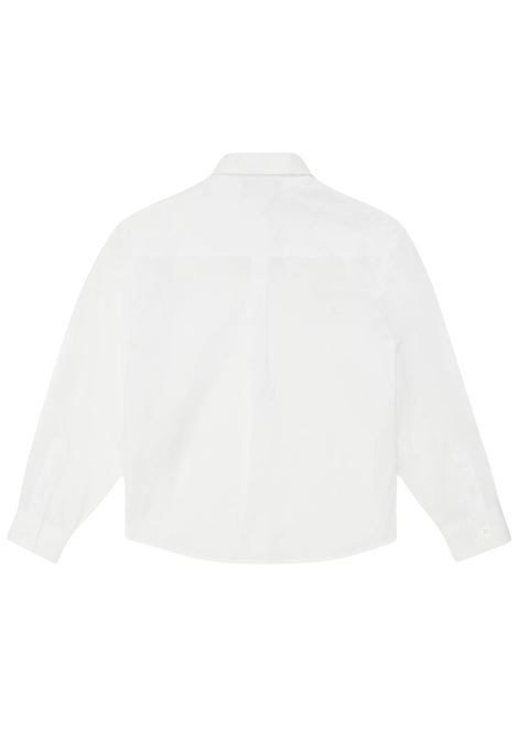 White cotton children's shirt EMPORIO ARMANI | 6D4C31/MABIANCO